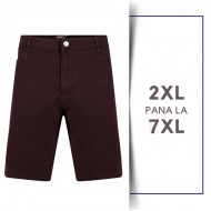 YBERMUDE COLOURED DENIM BURGUNDY