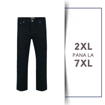JEANS REGULAR FIT STRETCH BLACK