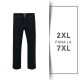 JEANS REGULAR FIT STRETCH BLACK