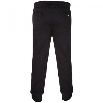 Pantaloni de trening din bumbac Negru - PANTALONI DE TRENING RORY Black - 2XL 3XL 4XL 5XL 6XL 7XL