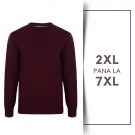 Bluza cu Maneca Lunga din bumbac Wine - BLUZA V-NECK WINE - 2XL 3XL 4XL 5XL 6XL 7XL Bluza cu Maneca Lunga din bumbac Wine - BLUZA V-NECK WINE - 2XL 3XL 4XL 5XL 6XL 7XL