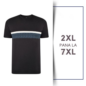 T-SHIRT PRINTED TEE NAVY