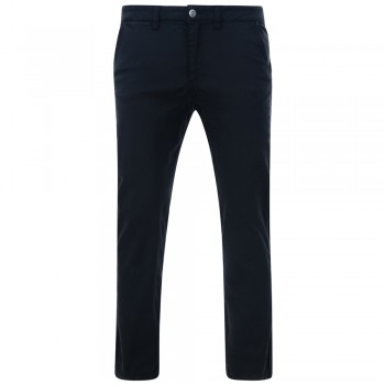 Pantaloni Chino Strech Negrii Regular din bumbac - CHINO STRECH BLACK REGULAR - 2XL 3XL 4XL 5XL 6XL 7XL