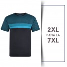 Tricou din bumbac Breeze - T-SHIRT DOBBY WEAVE BREEZE - 2XL 3XL 4XL 5XL 6XL 7XL