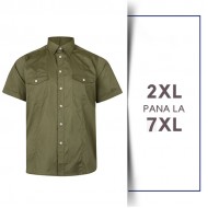 RETRO STRECH SHIRT KAKI