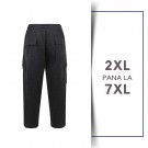 PANTALONI TRENING CARGO CHARCOAL