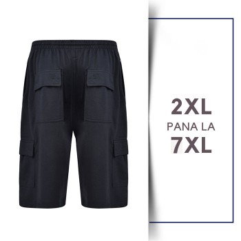 BERMUDE CARGO SHORTS BLACK