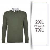 LS JERSEY RUGBY POLO KAKI