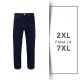 Blugi Regular Fit Strech Indigo - JEANS REGULAR FIT STRECH INDIGO - 2XL 3XL 4XL 5XL 6XL 7XL