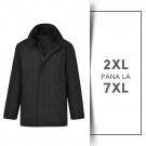 Geaca de iarna impermeabila Smart Soft Negru - SMART SOFT COAT BLACK - 2XL 3XL 4XL 5XL 6XL 7XL