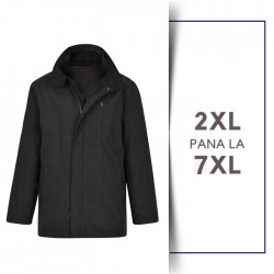 Geaca de iarna impermeabila Smart Soft Negru - SMART SOFT COAT BLACK - 2XL 3XL 4XL 5XL 6XL 7XL