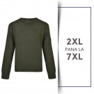 Bluza cu Maneca Lunga Kaki - BLUZA RIB JUMPER KAKI - 2XL 3XL 4XL 5XL 6XL 7XL Bluza cu Maneca Lunga Kaki - BLUZA RIB JUMPER KAKI - 2XL 3XL 4XL 5XL 6XL 7XL