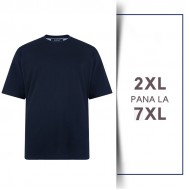 Tricou din bumbac PLAIN  BLEUMARIN - T-SHIRT PLAIN NAVY