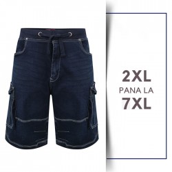 Bermude blugi cargo- DITO B - MID USED  - 2XL 3XL 4XL 5XL 6XL 7XL Bermude blugi cargo- DITO B - MID USED  - 2XL 3XL 4XL 5XL 6XL 7XL