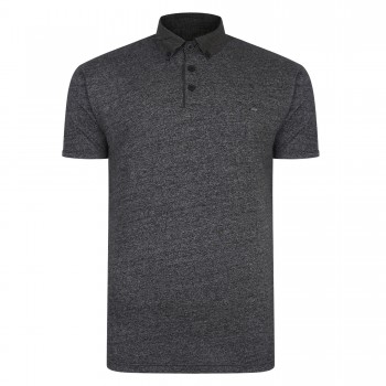 TRICOU POLO DIN BUMBAC  – POLO  SMART BLACK - 2XL 3XL 4XL 5XL 6XL 7XL