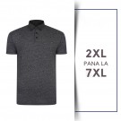 TRICOU POLO DIN BUMBAC  – POLO  SMART BLACK- 2XL 3XL 4XL 5XL 6XL 7XL