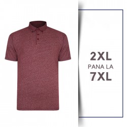TRICOU POLO DIN BUMBAC   – POLO  SMART WINE- 2XL 3XL 4XL 5XL 6XL 7XL