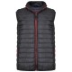 VESTA MATLASATA QUILTED GILET BLEUMARIN