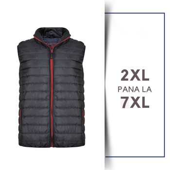 VESTA MATLASATA QUILTED GILET BLEUMARIN