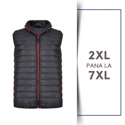 VESTA MATLASATA QUILTED GILET BLEUMARIN 2XL-3XL-4XL-5XL-6XL
