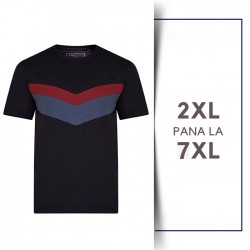 Tricou din bumbac CUT & SAW TEE Negru - T-SHIRT CUT & SAW TEE BLACK - 2XL 3XL 4XL 5XL 6XL 7XL