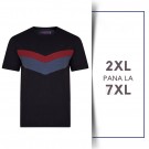 Tricou din bumbac CUT & SAW TEE Negru - T-SHIRT CUT & SAW TEE BLACK - 2XL 3XL 4XL 5XL 6XL 7XL