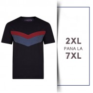 Tricou din bumbac CUT & SAW TEE Negru - T-SHIRT CUT & SAW TEE BLACK - 2XL 3XL 4XL 5XL 6XL 7XL