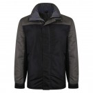 HAINA IMPERMEABILA DE PLOAIE PADDED NEAGRA, DIN POLYESTER - 2XL, 3XL, 4XL, 5XL, 6XL, 7XL