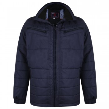 GEACA QUILTED BIKER BLEUMARIN  DIN POLYESTER - 2XL, 3XL, 4XL, 5XL, 6XL, 7XL