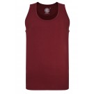 Maiou Vest simplu din bumbac Burgundy - MAIOU VEST BURGUNDY - 2XL 3XL 4XL 5XL 6XL 7XL