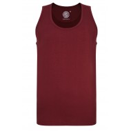 Maiou Vest simplu din bumbac Burgundy - MAIOU VEST BURGUNDY - 2XL 3XL 4XL 5XL 6XL 7XL