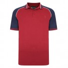 TRICOU POLO DIN BUMBAC BURGUNDY  – POLO  RAGLAN TIPPED PIQUE BURGUNDY   2XL 3XL 4XL 5XL 6XL 7XL