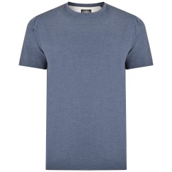 Tricou din bumbac PLAIN  INDIGO - T-SHIRT PLAIN INDIGO - 2XL 3XL 4XL 5XL 6XL 7XL