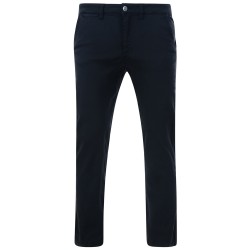 Pantaloni Chino Strech negrii din bumbac long - CHINO STRECH BLACK LONG- 2XL 3XL 4XL 5XL 6XL 7XL