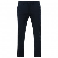 Pantaloni Chino Strech bleumarin din bumbac long - CHINO STRECH NAVY LONG- 2XL 3XL 4XL 5XL 6XL 7XL