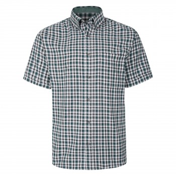 Camasa cu maneca scurta din bumbac 60% si polyester 40% EVERGREEN - 2XL 3XL 4XL 5XL 6XL 7XL