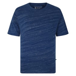 T-shirt din bumbac 90% si polyester 10% INJECTED MARL CREW NECK ALBASTRU  2XL 3XL 4XL 5XL 6XL 7XL T-shirt din bumbac 90% si polyester 10% INJECTED MARL CREW NECK ALBASTRU  2XL 3XL 4XL 5XL 6XL 7XL