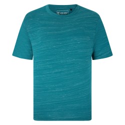 T-shirt din bumbac 90% si polyester 10% INJECTED MARL CREW NECK TURCOAZ  2XL 3XL 4XL 5XL 6XL 7XL