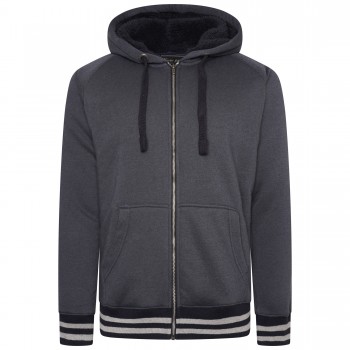 Hanorac imblanit SHERPA GRI - 2XL 3XL 4XL 5XL 6XL 7XL