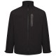 Geaca impermeabila de culoare neagra - SOFT SHELL PANELLED  2XL 3XL 4XL 5XL 6XL 7XL