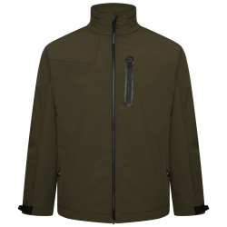 Geaca impermeabila de culoare olive - SOFT SHELL PANELLED  2XL 3XL 4XL 5XL 6XL 7XL