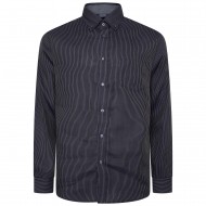 Camasa cu maneca lunga din bumbac 35% si polyester 65%  DOBBY STRIPE  - 2XL 3XL 4XL 5XL 6XL 7XL