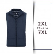 Vesta matlasata cu gluga Buble bleumarin - 2XL 3XL 4XL 5XL 6XL 7XL