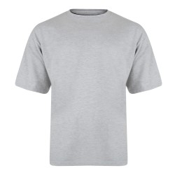 Tricou din bumbac PLAIN  GRI - T-SHIRT PLAIN GREY - 2XL 3XL 4XL 5XL 6XL 7XL