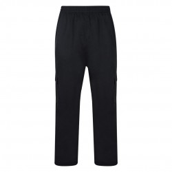Pantaloni de Trening Cargo din bumbac Negru - PANTALONI TRENING CARGO BLACK - 2XL 3XL 4XL 5XL 6XL 7XL