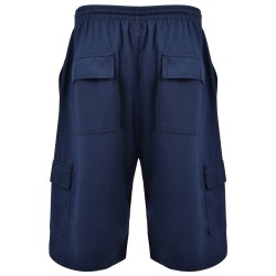 Bermude Cargo Navy - BERMUDE CARGO SHORTS NAVY - 2XL 3XL 4XL 5XL 6XL 7XL